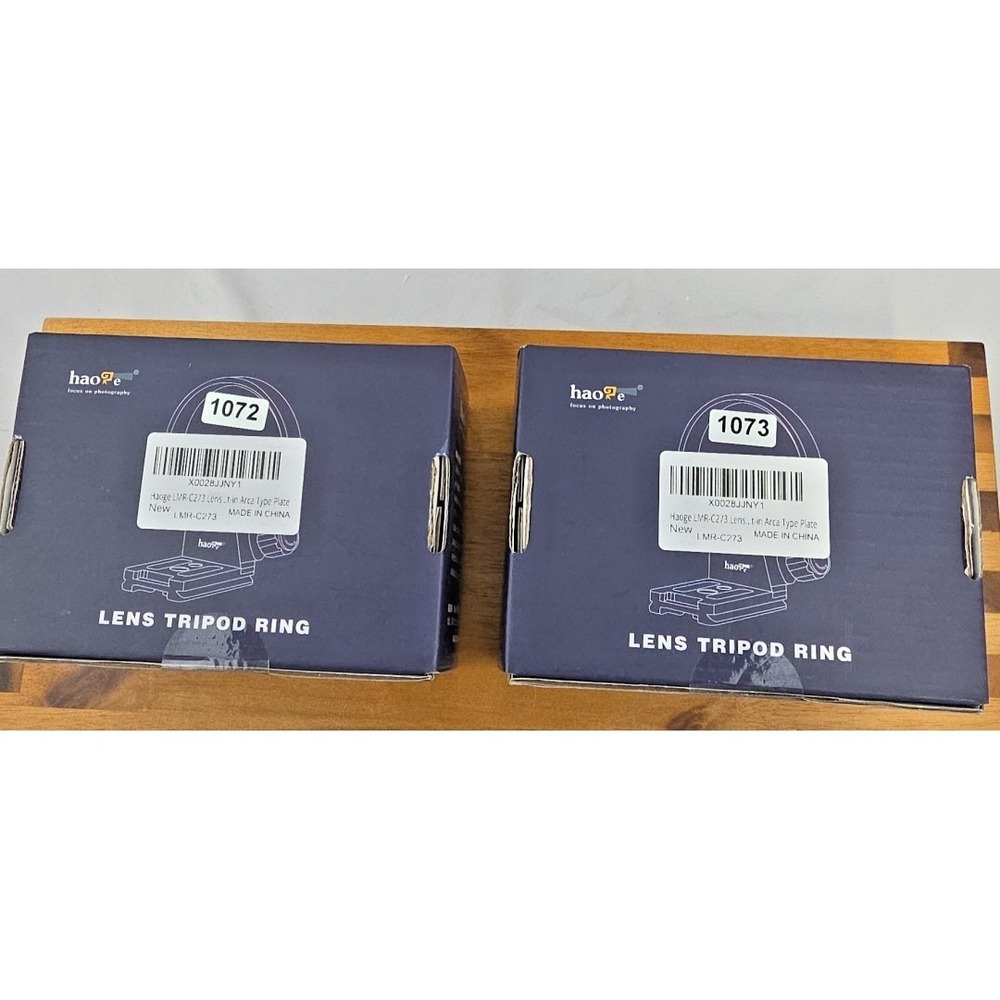 Haoge LMR-C273 Lens Tripod Ring w/ Arca Type Plate Brand New Sealed - Picture 6 of 6